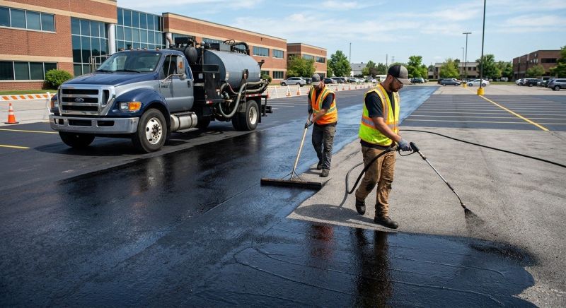 Commercial Parking Lot Sealing in Tampa, FL