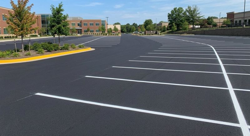 Asphalt Painting in Suwanee, GA