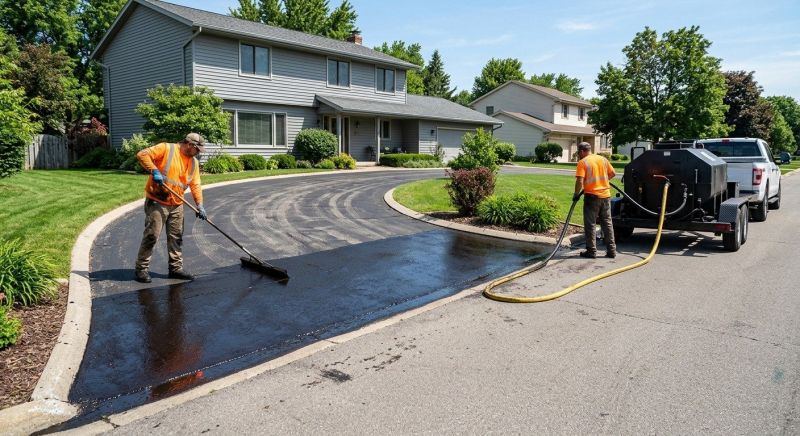 Asphalt Recoating in Fort Collins, CO