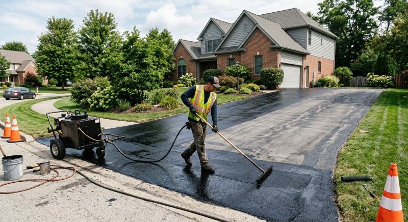 Asphalt Resealing in Columbus, OH