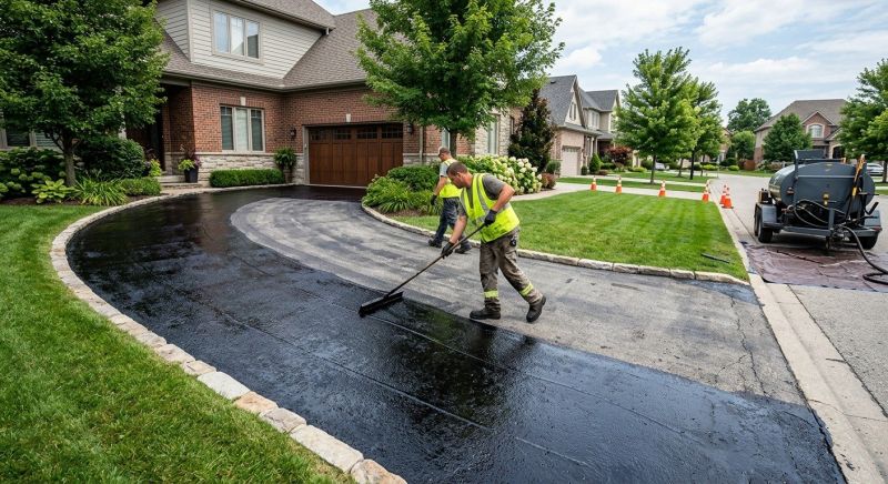 Asphalt Sealcoating in San Antonio, TX