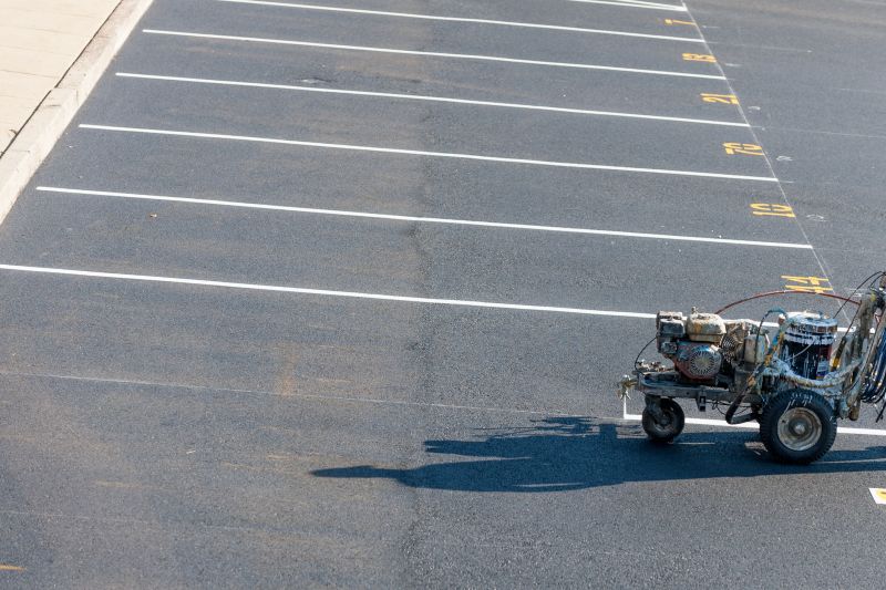 Asphalt Striping in Alpharetta, GA