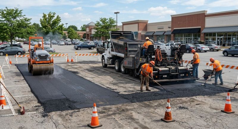 Commercial Asphalt Repair in Conway, AR