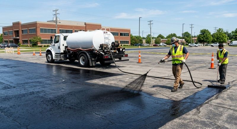 Commercial Parking Lot Sealing in Columbus, OH