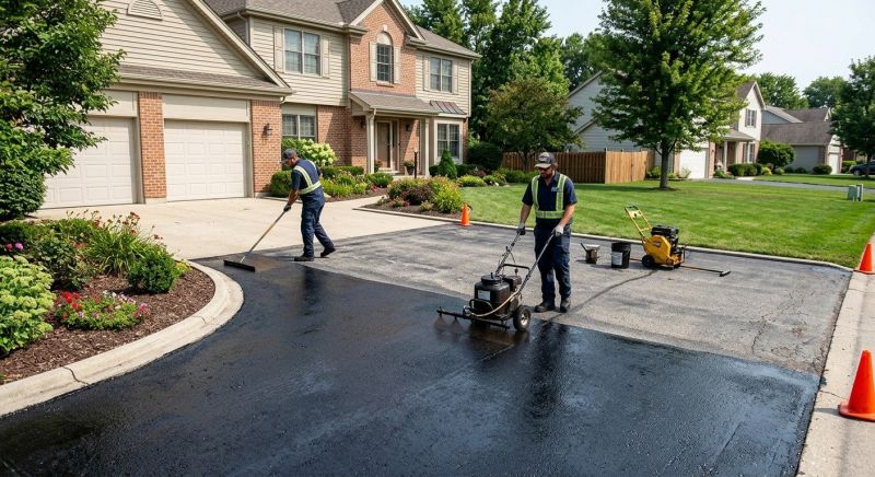 Driveway Sealcoating in Columbus, OH