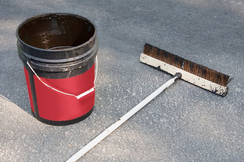 Hot Tar Driveway Sealing in Greenville, SC