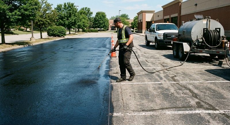 Lot Sealcoating in Grand Rapids, MI