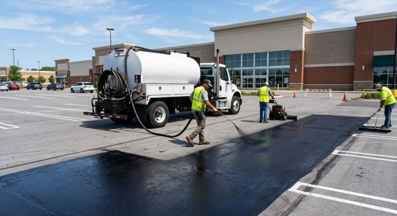 Lot Sealcoating in Columbus, OH