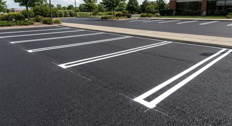 Parking Line Painting in Suwanee, GA