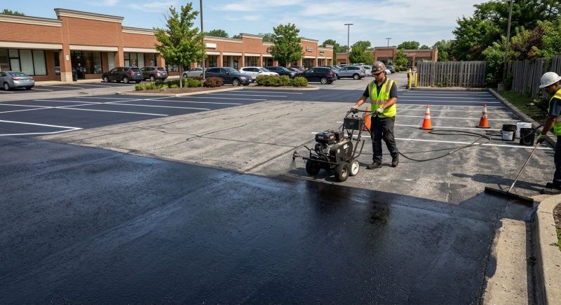 Parking Lot Sealcoating in Tampa, FL
