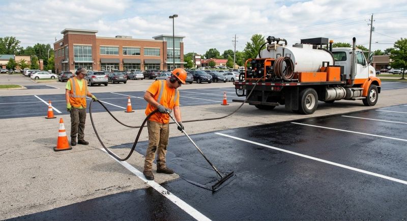 Parking Lot Sealcoating in Tampa, FL