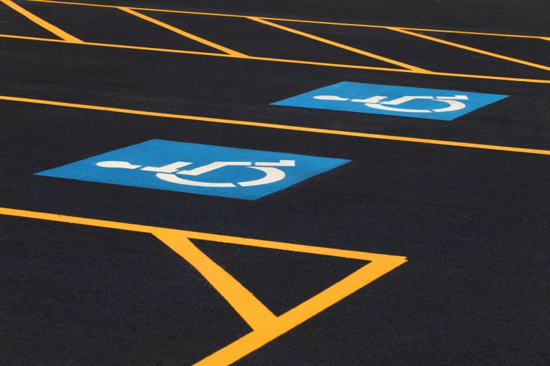 Parking Space Marking in Roswell, GA