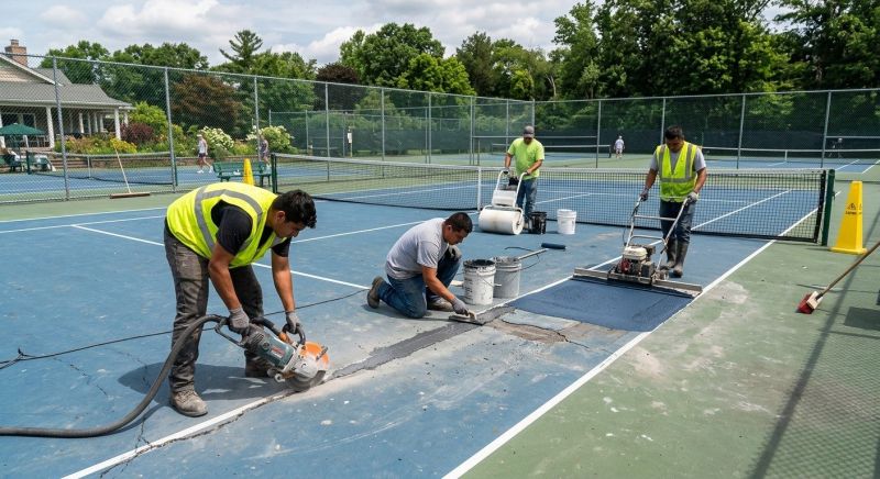 Sports Court Resurfacing in Tampa, FL