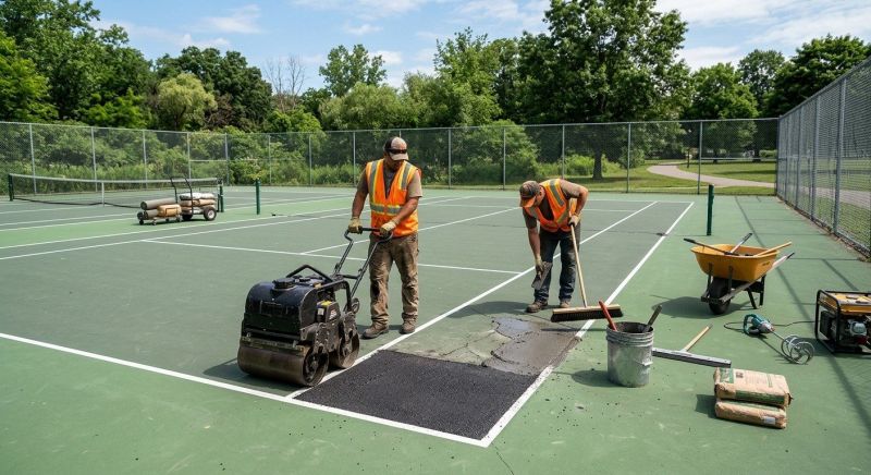 Tennis Court Repair Service in San Antonio, TX